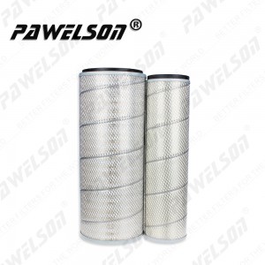 SK-1020AB Excavator air filter element for HYUNDAI AF26286 AF26285K P902309 P902310 11EM21041 11EM21051