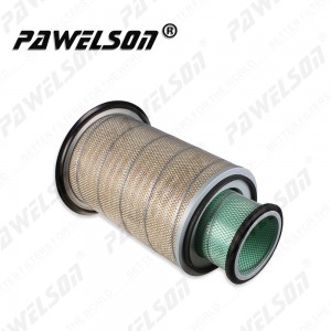 SK-1117AB Diesel engine air filter for KOMATSU 600-181-4400 612-881-7320 612-881-7040 612-881-7092 HITACHI 76570088 CATERPILLAR 3I-0374 9Y6829