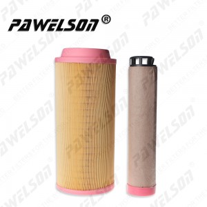 SK-1524AB C15300 CF300 aftermarket air filter for JCB backhoe loader 32/915802 32/915801