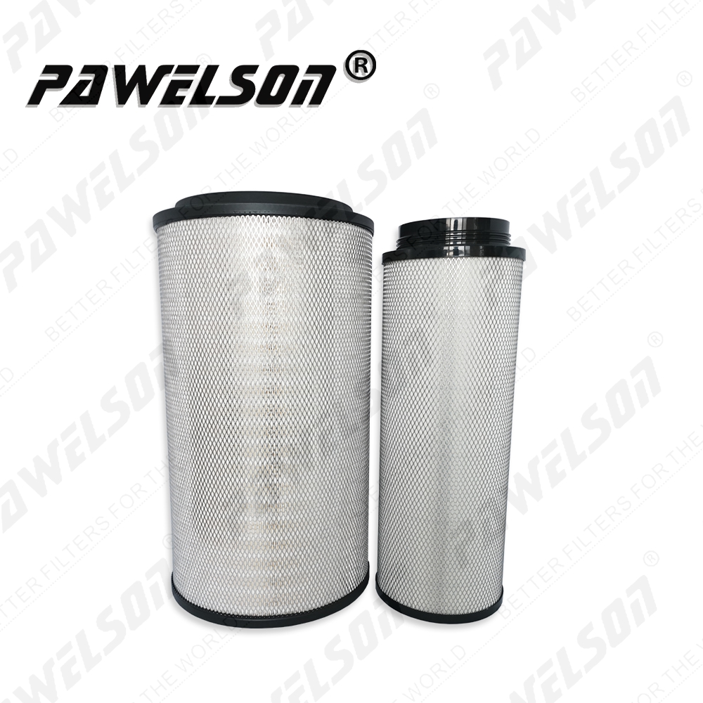 SK-1369AB 1109060/070 K3560 XCMG mining truck air filter element