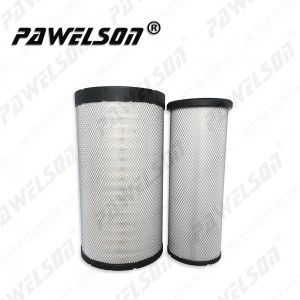 SK-1374AB China SANY heavy duty truck air filter element manufacture