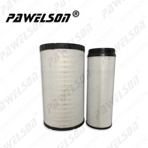 SK-1555AB PU3053 Off-highway mining truck air filter with factory direct price