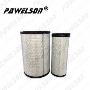 SK-1370AB LIUGONG XG105 mining truck and SANY mixer truck air filter element PU3146