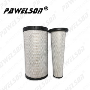 SK-1340AB Excavator air filter for P617643/4 AF26124/5 for JOHN DEERE AT330978 AT317577 LIEBHERR 10217169 10217173 MAN 64083010008