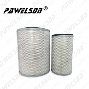 SK-1347AB CUMMINS diesel engine air filter element 3022209 3021644 3021645 for XCMG crame