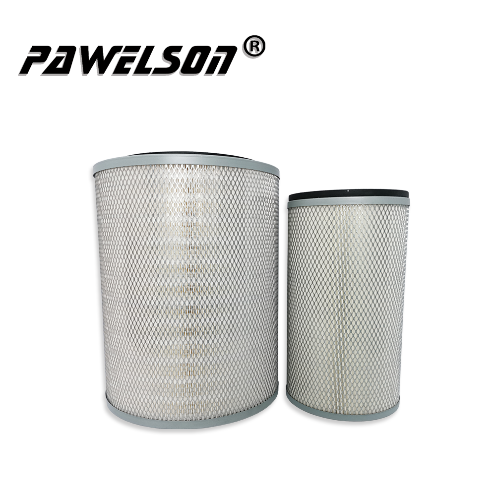 OEM High Quality High Performance Air Filter Supplier –  SK-1347AB CUMMINS diesel engine air filter element 3022209 3021644 3021645 for XCMG crame – Qiangsheng