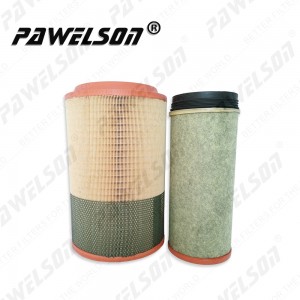 SK-1553AB-1 C271050 CF1810 China heavy truck air filter for GOLDEN DRAGON BUS 4592056695 211000005 211000004 4592056389
