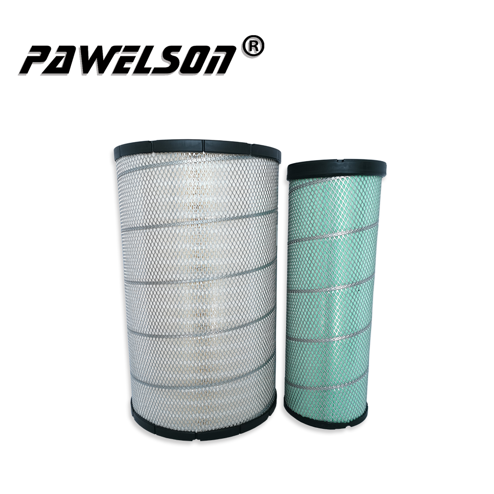 China Wholesale Loader Air Filter Factory –  SK-1006AB Pawelson excavator air filter replace for P777868 P777869 AF25454 AF25468 C321700/3 CF18190 – Qiangsheng
