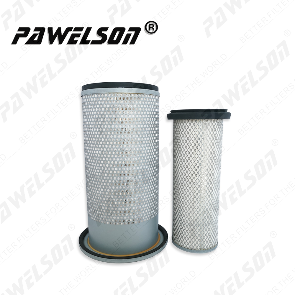 SK-1001AB Excavator air filter for KOMATSU 600-181-6540 600-181-6550 HITACHI 4129905 4129907 CATERPILLAR 0964175 4I7575 3I1426 CASE 161863A1