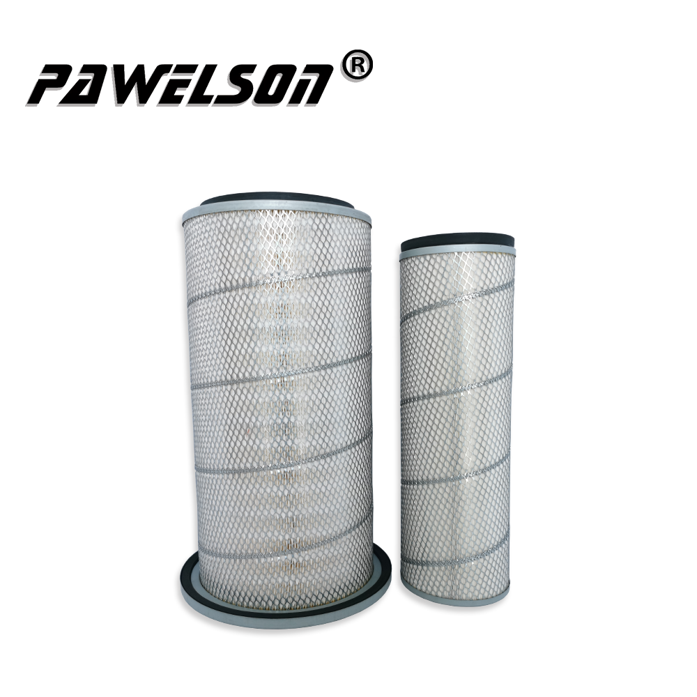 China Wholesale Compressor Air Filter Factory –  SK-1002AB Excavator air filter kits for KOMATSU 600-181-6740 600-181-6820 600-181-6830 HINO 178012800 DAEWOO 24749053 – Qiangsheng