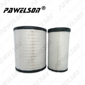 SK-1033AB Excavator air filter for CATERPILLAR 6I2505 6I2506 CLAAS 03654920 504422D1 03654910