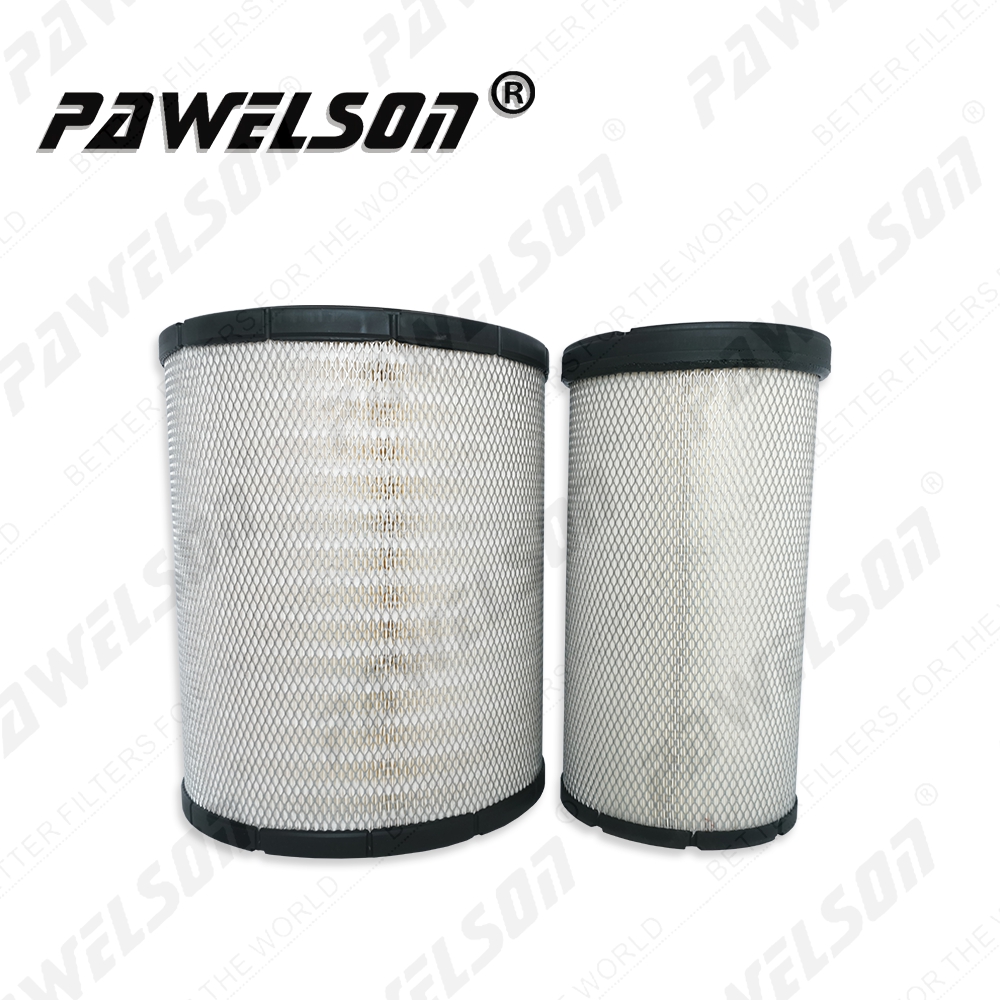 SK-1033AB Excavator air filter for CATERPILLAR 6I2505 6I2506 CLAAS 03654920 504422D1 03654910