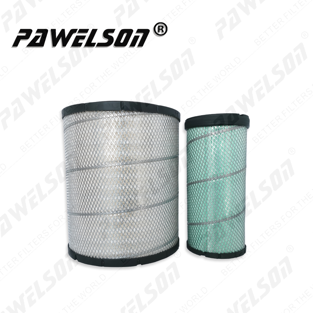 SK-1060AB High quality air filter for CATERPILLAR excavator 6I2501 1282686 6I2502 MASSEY FERGUSON tractor 3782387M1 3782386M1