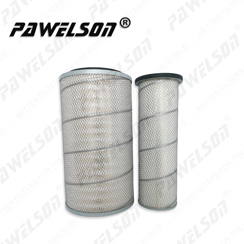 SK-1149AB China truck and excavator air filter used for 81A0083 81A0082 1109N030 1109N020 AF25270 P500188 AF25271