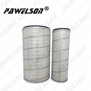SK-1153AB HYUNDAI excavator air filter element for OEM numeber 11N822140 11L12003 11N822150 11L12004