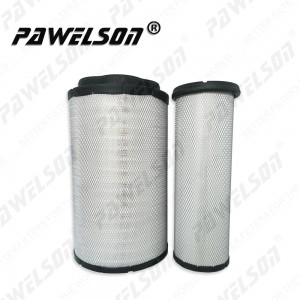 SK-1314AB Construction machinery air filter for 17500266 17500268 for VOLVO 380 SDLG 360 excavator