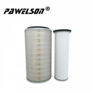 SK-1321AB China construction machinery air filter for Xinyuan 75-8-9 Wheel Excavator / Loader AF25267