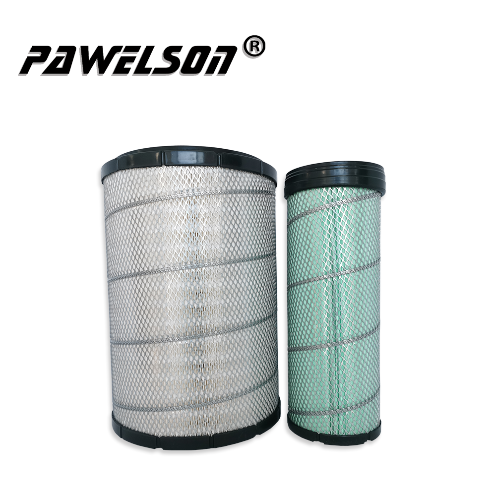 China Wholesale China Air Filter Supplier –  SK-1219-1AB LC11P00019S0002 LC11P00052S006 LC11P00019S0003 LC11P00052S007 for KOBELCO SK350-10 excavator air filter element – Qiangsheng