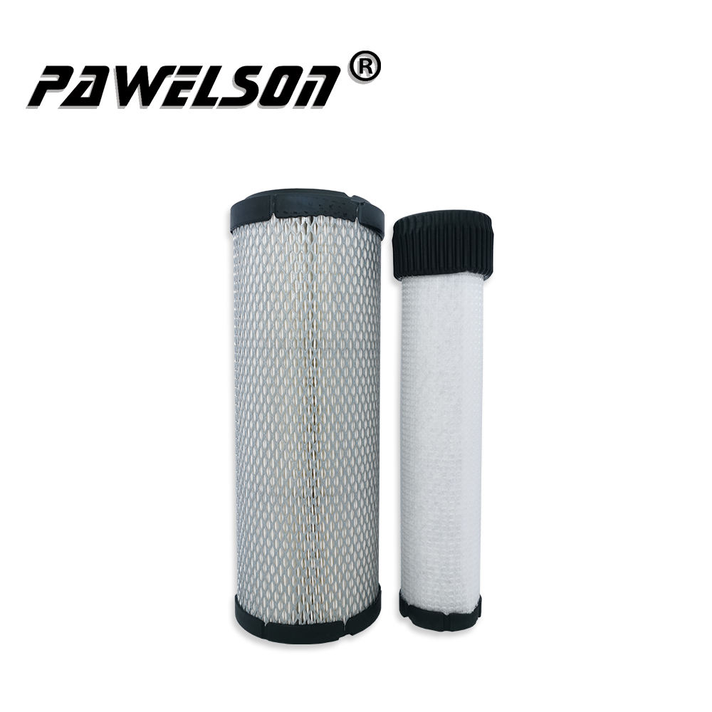 OEM High Quality Generator Sets Air Filter Suppliers –  SK-1308AB Heavy equipment air filter element 40050400381 40050400380 for DAEWOO DX60 excavator – Qiangsheng