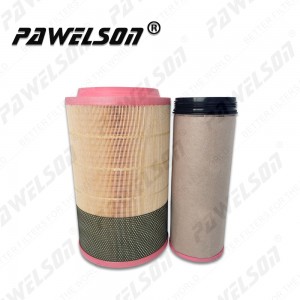 SK-1568AB Russian heavy duty truck air filter C301330 CF1820 for KAMAZ truck 4592057534 and LIEBHERR crane 10278562