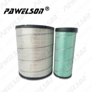 SK-1418AB Japanese heavy truck air filter element for ISUZU NISSAN truck 92956385 92956395 1142152130 1142152200 P605022 P534544 AF26537 AF26536