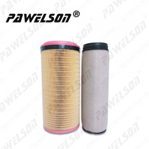 SK-1447AB C 281460 CF 1760 heavy duty air filter for JOHN DEERE AT411 949 AT411 946 LIEBHERR 10802649 10802655 AGCO 7063747M1 7063748M1