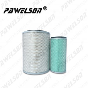 SK-1587AB CASE/CASE IH excavator air filter A43656 A43657 CATERPILLAR 3I-0797 3I-0124 TEREX 9038407 9038408 PA1895 PA1906 AF427M AF822M A-9206 A-9204