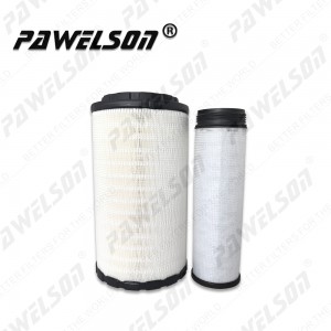 SK-1667AB Komatsu Excavator PC200-11 air filter kit for KOMATSU 2A5-01-35820 2A5-01-25830 2A5-01-35810 KIT