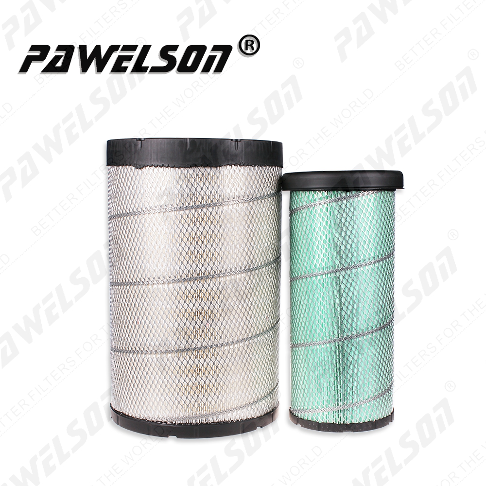 SK-1184AB China Loader Air filter element replace AF26557 AF26558 LIUGONG 50CN loader LIUGONG 926E excavator Golden Dragon Bus