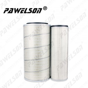 SK-1016AB KOMATSU KOBELCO excavator air filter cartridge AF1934M P124044 P181070 P124046 AF1935M P137755 P151967