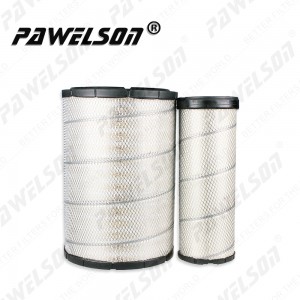 SK-1005AB Excavator air filter element for KOMATSU 600-185-5110 600-185-5100 600-185-5120 CATERPILLAR 6I2503 6I2504 AF25129M AF25130M