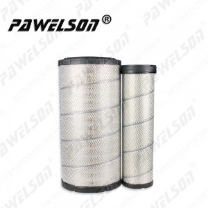 SK-1004AB PU air filter used for komatsu excavator 600-185-4110 600-185-4120 70986N 474-00040 11N6-27040