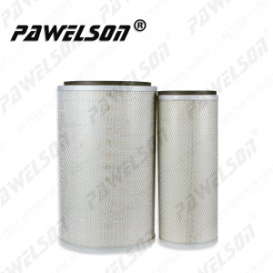SK-1318AB Agricultural machines air filter element for DEUTZ FAHR tractor with Hollingsworth & Vose filter paper