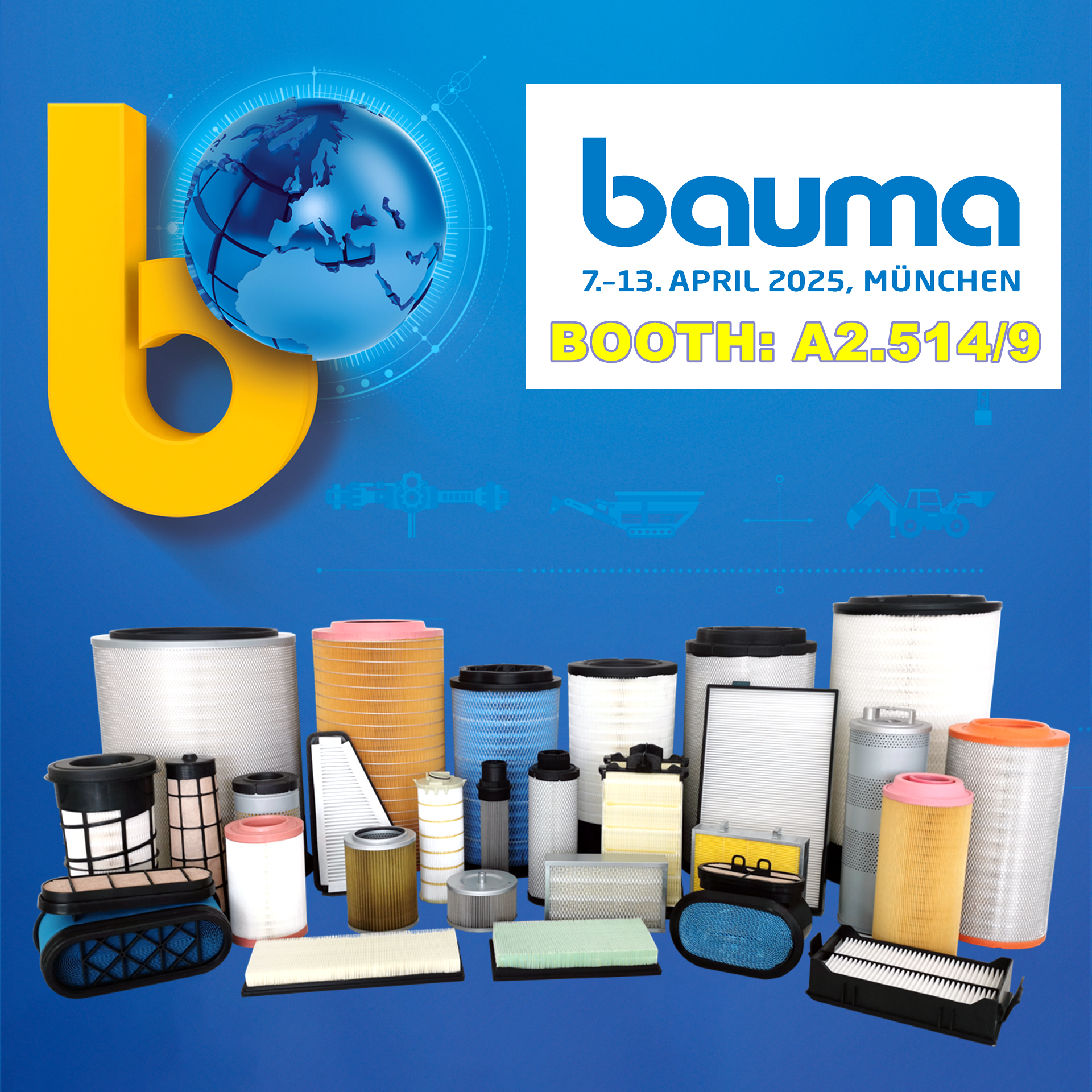Bauma 2025 Munich, See you there !